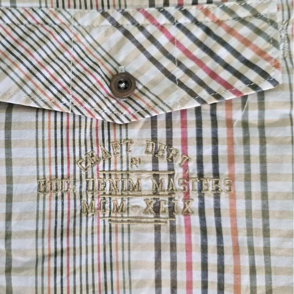 Vintage Rocawear Mens Button Down Shirt Size 3XL XXXL Zip Pockets‎ Y2K Hip Hop
